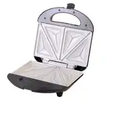 Camry Premium CR 3018 sandwichera 700 W Negro, Plata