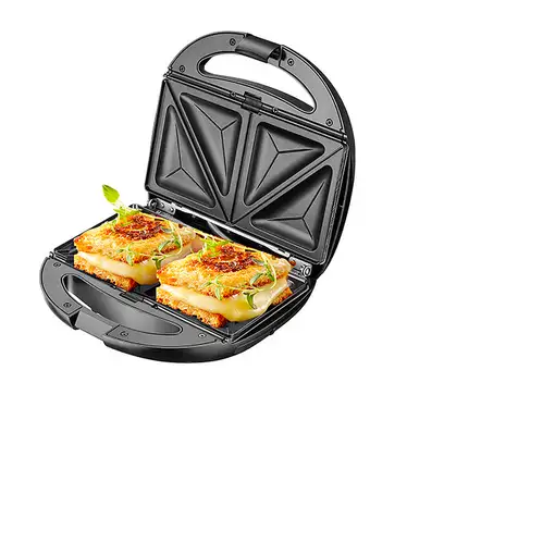 Adler AD 3040 sandwichera 1200 W Negro, Gris