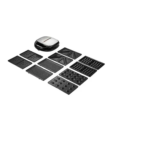 Adler AD 3040 sandwichera 1200 W Negro, Gris