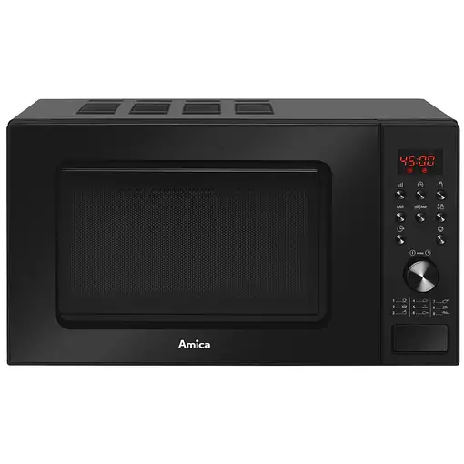 Amica AMGF20E1GB microondas Negro Microondas con grill Encimera 20 L 700 W