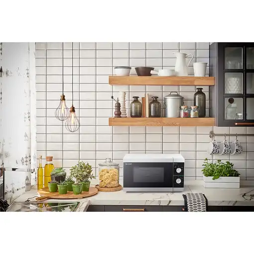Sharp Home Appliances YC-MS01E-S microondas Solo microondas Encimera 20 L 800 W