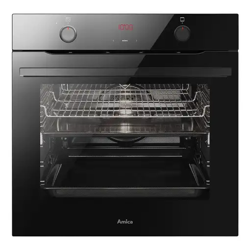 Horno 77 L Negro ED37610B X-TYPE STEAM AMICA Horno 77 L Negro ED37610B X-TYPE STEAM AMICA