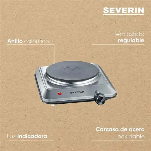 Placa de inducción KP 1092 SEVERIN