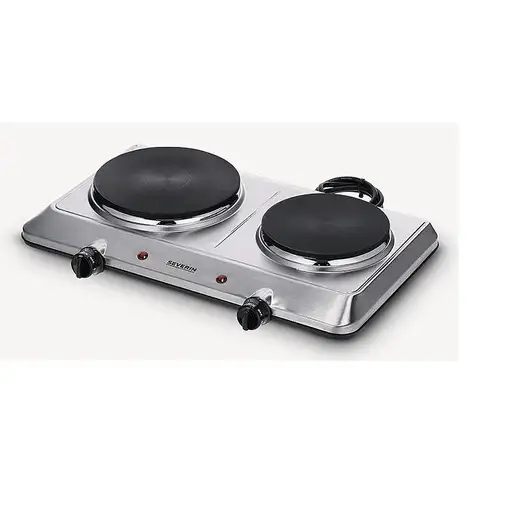 Severin DK 1014 hobs Acero inoxidable Encimera 45.5 cm Hornillo eléctrico / Placa