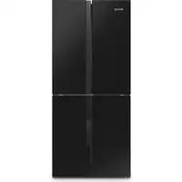 Gorenje G600 NRM818EMB nevera puerta lado a lado Independiente 427 L Negro Gorenje G600 NRM818EMB nevera puerta lado a lado Independiente 427 L Negro