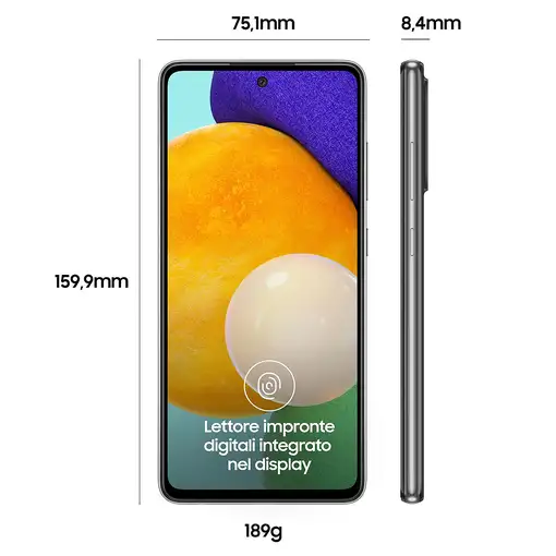 Smartphone Samsung Galaxy 6 + 128GB Negro Samsung Galaxy A52 4G SAMSUNG