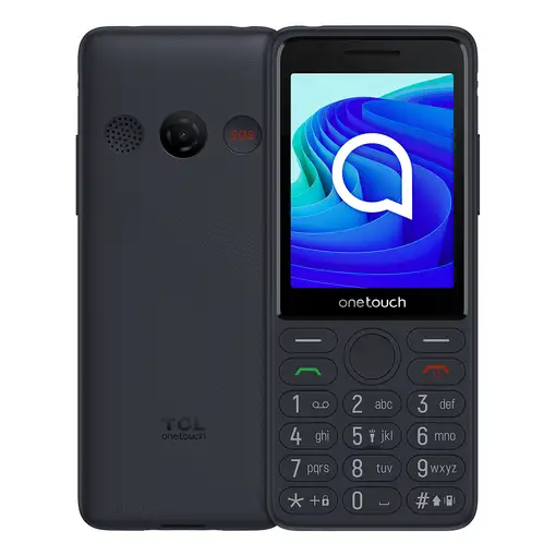 Telefonía móvil 48MB + Negro TCL