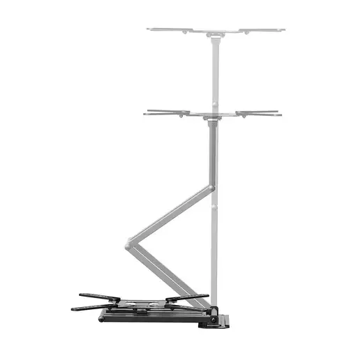AISENS Soporte Eco Giratorio, Inclinable y Nivelable para Monitor/TV 35kg de 23"