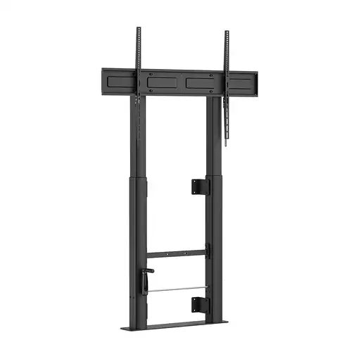 AISENS Soporte Suelo Con Manivela y Fijacion a Pared, TV 120kg de 60"-100", Negro AISENS Soporte Suelo Con Manivela y Fijacion a Pared, TV 120kg de 60"-100", Negro