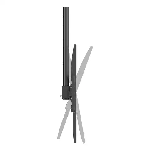 AISENS Soporte de Techo PRO Inclinable, Extensible y Nivelable para Monitor/TV 120