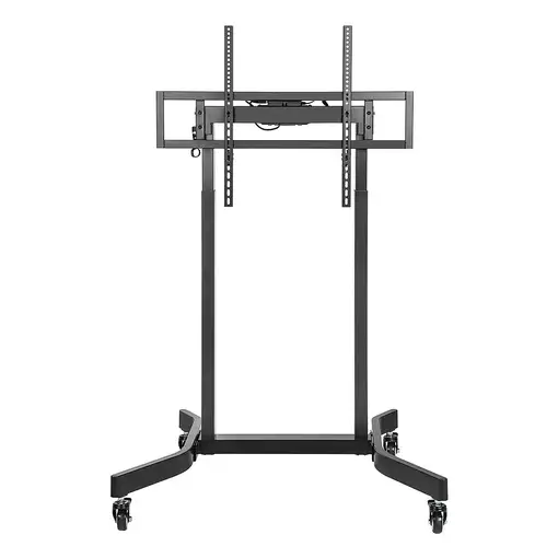 AISENS Soporte de suelo motorizado pro con ruedas para monitor/TV 120kg de 55-100
