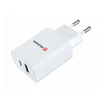 Swissten 22037000 cargador de dispositivo móvil Universal Blanco Corriente alterna