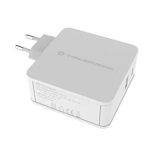 Conceptronic ALTHEA02W cargador de dispositivo móvil Universal Blanco Corriente al