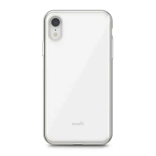 Moshi iGlaze funda para teléfono móvil Bumper Plata, Blanco