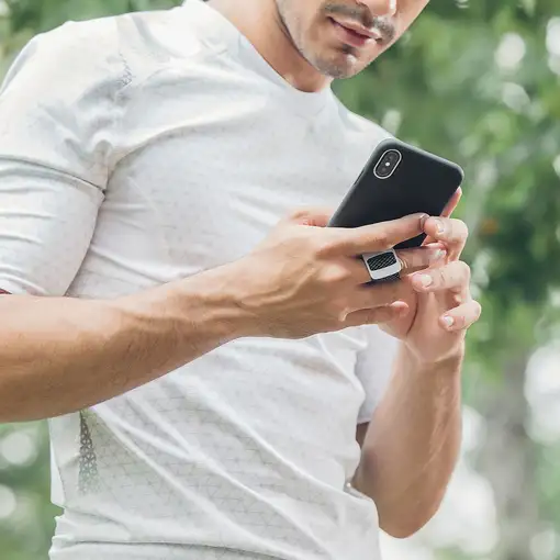 Moshi Capto funda para teléfono móvil Bumper Negro