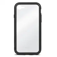 Moshi Luxe funda para teléfono móvil Bumper Negro