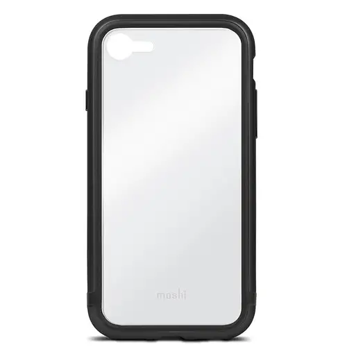 Moshi Luxe funda para teléfono móvil Bumper Negro