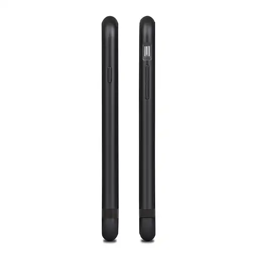 Moshi Luxe funda para teléfono móvil Bumper Negro