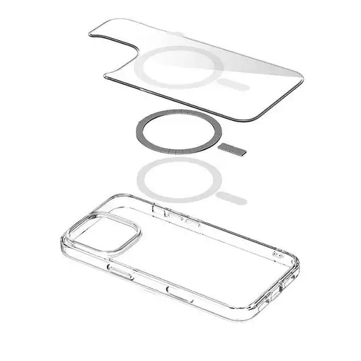 eSTUFF ES67141050 funda para teléfono móvil 15,5 cm (6.1") Transparente