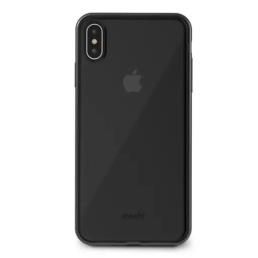 Moshi Vitros funda para teléfono móvil Bumper Negro, Transparente