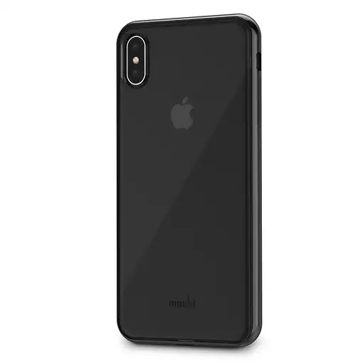 Moshi Vitros funda para teléfono móvil Bumper Negro, Transparente