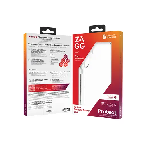 ZAGG Luxe funda para teléfono móvil 15,8 cm (6.2") Transparente