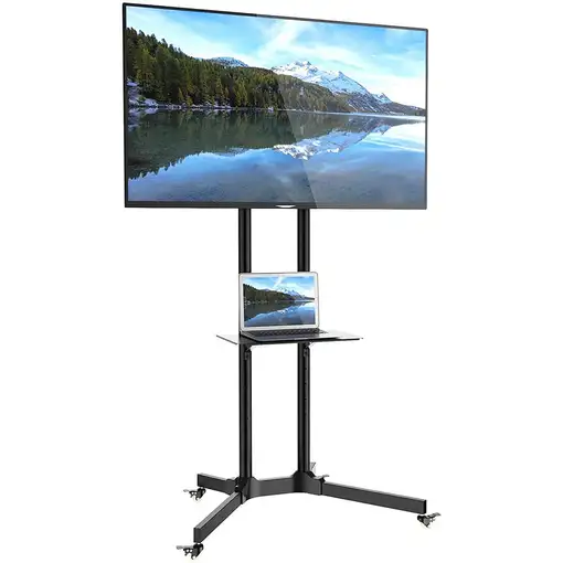 Techly ICA-TR6 soporte para TV 165,1 cm (65") Negro