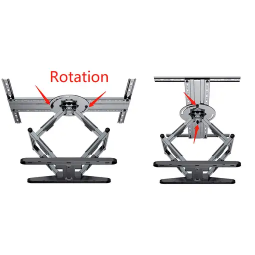 Gembird WM-80STR-01 soporte para TV 2,03 m (80") Acero