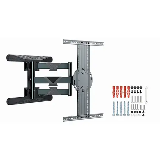 Gembird WM-80STR-01 soporte para TV 2,03 m (80") Acero