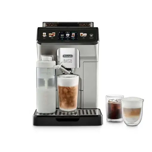 Cafeteras superautomáticas Totalmente automática Plata 1.8 L ECAM450.65.S DE’LONGH