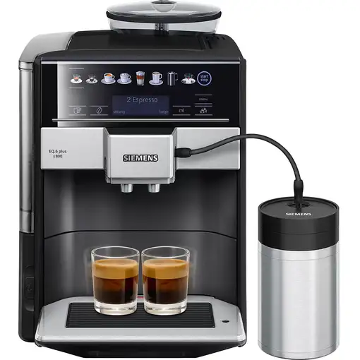 Cafeteras express Manual Negro 1.7 L 2 cups TE658209RW SIEMENS