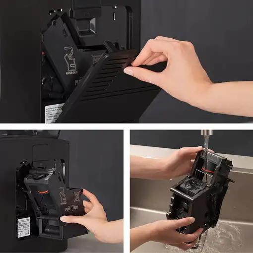 Cafeteras express Manual Negro 1.7 L 2 cups TE658209RW SIEMENS