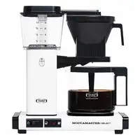Cafeteras goteo Semi-automática Blanco 1.25 L 10 cups 53993 MOCCAMASTER