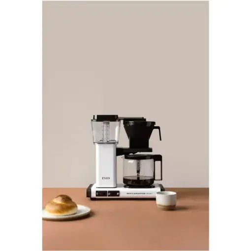 Cafeteras goteo Semi-automática Blanco 1.25 L 10 cups 53993 MOCCAMASTER