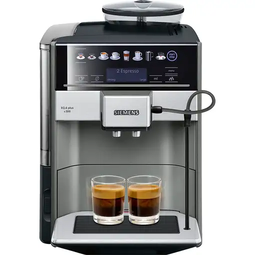 Cafeteras Totalmente automática Negro 1.7 L 2 cups TE655203RW SIEMENS