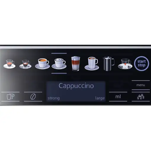 Cafeteras Totalmente automática Negro 1.7 L 2 cups TE655203RW SIEMENS