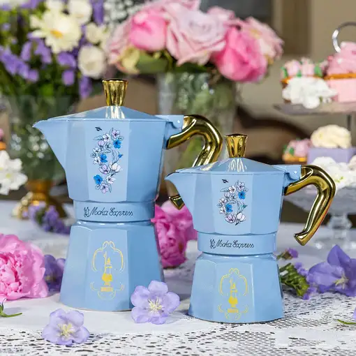 Cafeteras italianas Azul 3 cups 0005363 BIALETTI