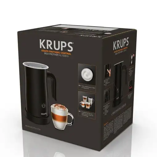 Krups XL1008 Calentador/espumador de leche automático Negro