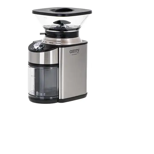 Camry Premium CR 4443 molinillo de café 200 W Negro, Acero inoxidable