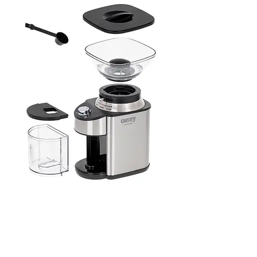 Camry Premium CR 4443 molinillo de café 200 W Negro, Acero inoxidable