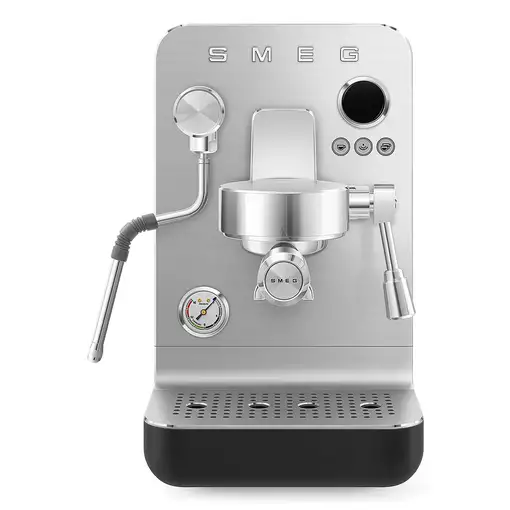 Cafeteras express Manual Negro 1.7 L 2 cups EMC02BLMEU SMEG