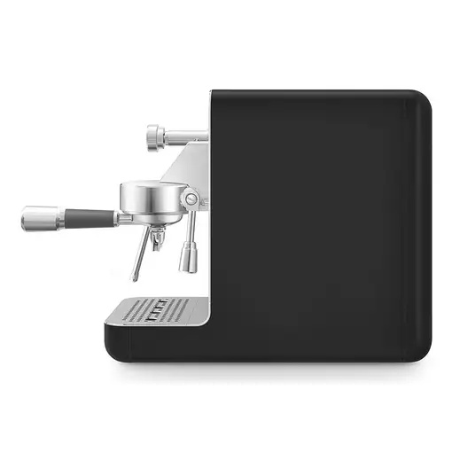 Cafeteras express Manual Negro 1.7 L 2 cups EMC02BLMEU SMEG