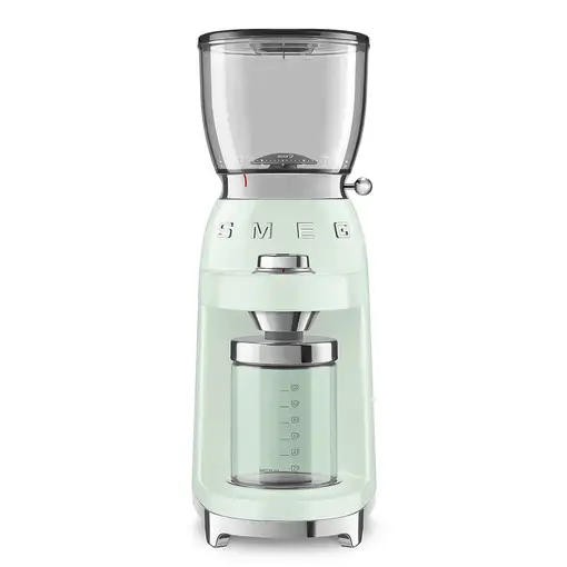 Smeg CGF11PGEU molinillo de café 150 W Verde, Transparente