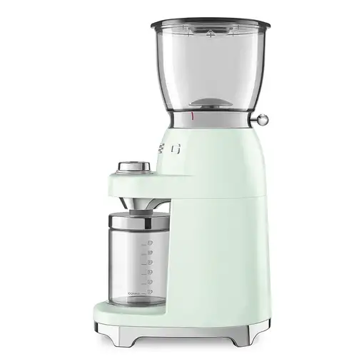 Smeg CGF11PGEU molinillo de café 150 W Verde, Transparente