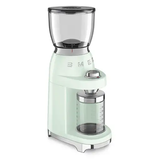 Smeg CGF11PGEU molinillo de café 150 W Verde, Transparente