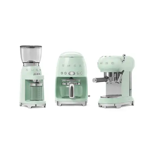 Smeg CGF11PGEU molinillo de café 150 W Verde, Transparente