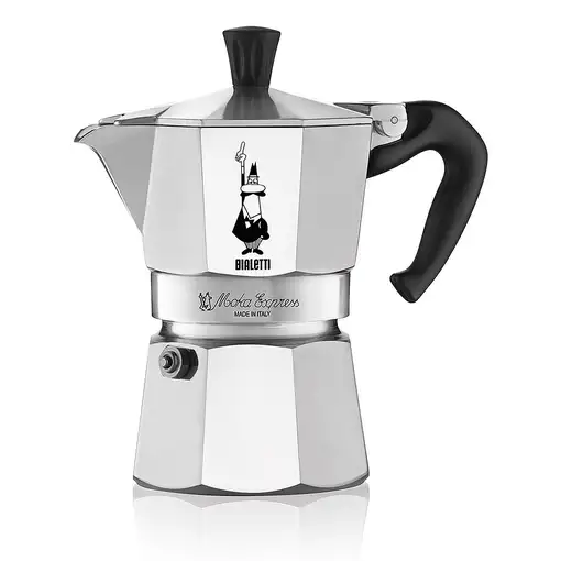 Cafeteras italianas Aluminio 3 cups 0001162 BIALETTI