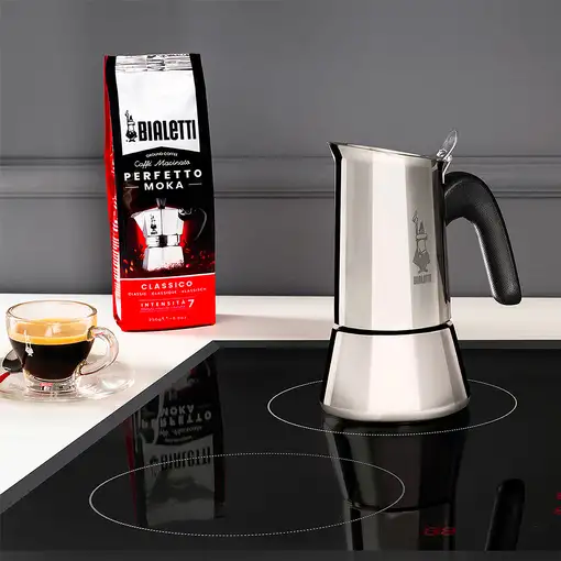 Cafeteras italianas Plata 10 cups 0007256/CN BIALETTI