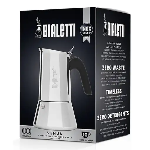 Cafeteras italianas Plata 10 cups 0007256/CN BIALETTI