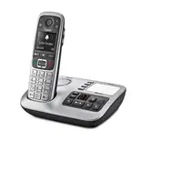 Gigaset E560A teléfono Teléfono DECT Identificador de llamadas Negro, Plata